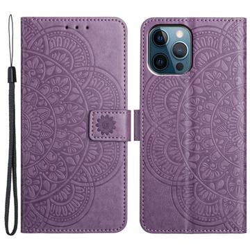 Étui Portefeuille iPhone 16 Pro Mandala Série