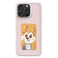 Coque DIY E-InkCase NFC pour iPhone 16 Pro Max - Rose