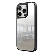 Coque miroir iPhone 16 Pro Max - Compatible MagSafe - Noire