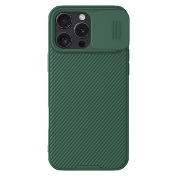 Coque Hybride iPhone 16 Pro Max Nillkin CamShield Pro - Verte
