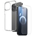 Kit de Protection iPhone 16 Pro Max Northjo 2-en-1 - Clair