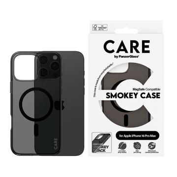 Coque iPhone 16 Pro Max PanzerGlass Care Smokey Urban Combat - Compatible MagSafe - Noir