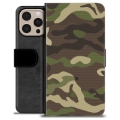 Étui Portefeuille Premium iPhone 16 Pro Max - Camouflage