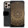 Étui Portefeuille Premium iPhone 16 Pro Max - Mandala