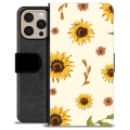 Étui Portefeuille Premium iPhone 16 Pro Max - Tournesol