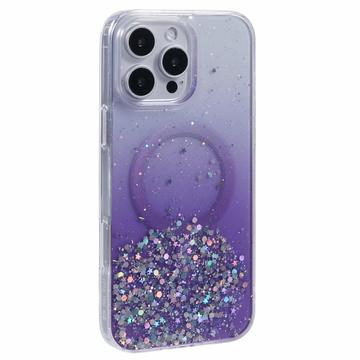 Coque MagSafe iPhone 16 Pro Max Sparkle Glow - Violete