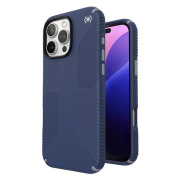 Coque Hybride iPhone 16 Pro Max Speck Presidio2 Grip - Bleue