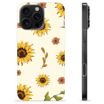 Coque iPhone 16 Pro Max en TPU - Tournesol