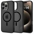 Coque iPhone 16 Pro Max Tech-Protect MagEdge - Compatible MagSafe - Noir mat / Gunmetal