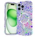 Coque MagSafe iPhone 16 Pro Max Wave-Edge Laser Glitter - Étoile