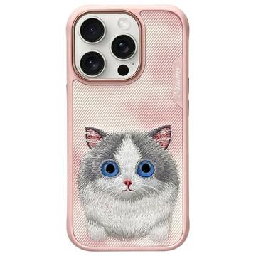 Coque pour chat iPhone 16 Pro Nimmy Friends Big Eyed Pet 2.0 - Rose