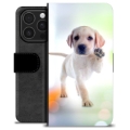 Étui Portefeuille Premium iPhone 16 Pro - Chien