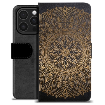 Étui Portefeuille Premium iPhone 16 Pro - Mandala