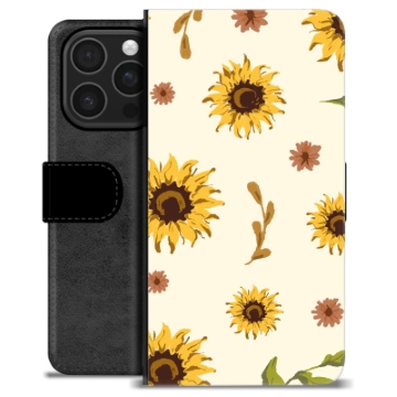 Étui Portefeuille Premium iPhone 16 Pro - Tournesol
