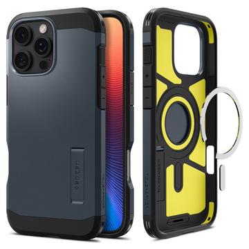 Coque iPhone 16 Pro Spigen Tough Armor Mag - Gris Ardoise