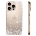 Coque iPhone 16 Pro en TPU - Flocons de Neige