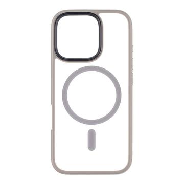 Coque Hybride iPhone 16 Pro Tactical MagForce Hyperstealth - Gris clair