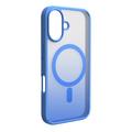 Coque Hybride iPhone 16 Puro Gradient - Compatible MagSafe - Bleu