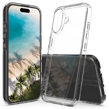 Coque Hybride iPhone 16 Résistante aux Rayures - Transparente