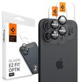 Protecteur d'Objectif iPhone 16/16 Plus Spigen Glas.tR Ez Fit Optik Pro  - Noir