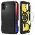 Coque iPhone 16 Spigen Tough Armor Mag - Noire