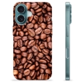 Coque iPhone 16 en TPU - Grains de Café