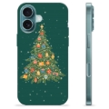 Coque iPhone 16 en TPU - Sapin de Noël