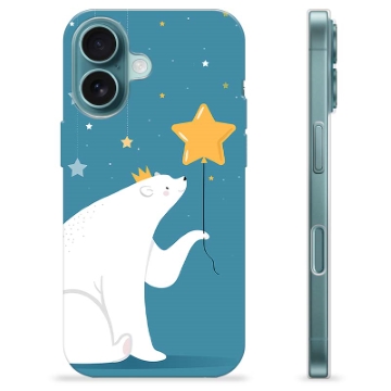 Coque iPhone 16 en TPU - Ours Polaire