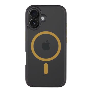 Coque MagSafe iPhone 16 Tactical MagForce Hyperstealth 2.0 - Noire / Jaune