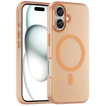 Coque MagSafe iPhone 16 UltraGuard Matte - Orange