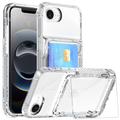 Coque Transparente iPhone 16e avec Porte-Carte