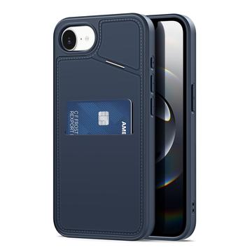 Etui magnétique iPhone 16e Dux Ducis Rafi II avec Kickstand et fentes pour cartes