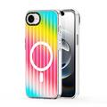 Coque iPhone 16e Dux Ducis Zest Gradient - Compatible MagSafe - Arc-en-ciel