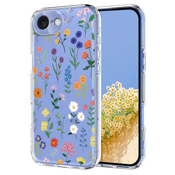Coque iPhone 16e en TPU à motif floral