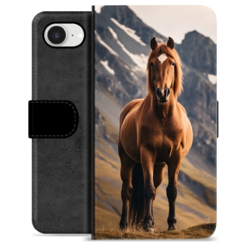 Étui Portefeuille Premium iPhone 16e - Cheval