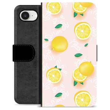 Étui Portefeuille Premium iPhone 16e - Motif Citron