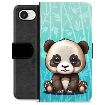 Étui Portefeuille Premium iPhone 16e - Panda
