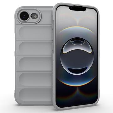 Coque iPhone 16e en TPU - Rugged - Gris Clair