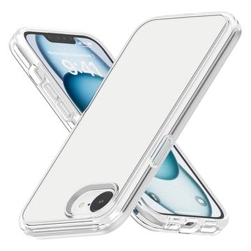 Coque Hybride iPhone 16e Résistante aux Rayures - Transparente