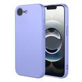Coque iPhone 16e en silicone antichoc - Violete