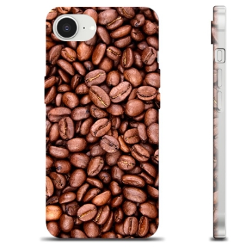Coque iPhone 16e en TPU - Grains de Café