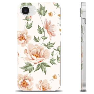 Coque iPhone 16e en TPU - Motif Floral