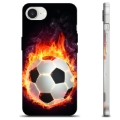 Coque iPhone 16e en TPU - Ballon Enflammé