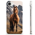 Coque iPhone 16e en TPU - Cheval