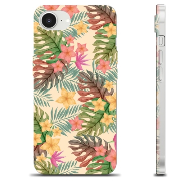 Coque iPhone 16e en TPU - Fleurs Roses