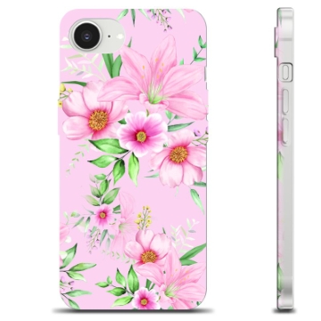 Coque iPhone 16e en TPU - Fleurs à L\'aquarelle