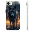 Coque iPhone 16e en TPU - Loup