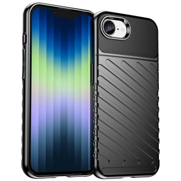 Coque iPhone 16e en TPU - Série Thunder - Noire