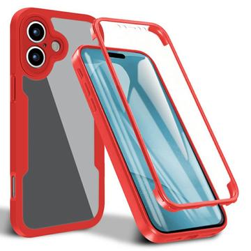Coque iPhone 17 - Série 360 Protection - Rouge / Claire