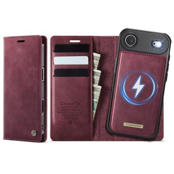 Étui 2-en-1 détachable iPhone Air Caseme C49 - Compatible MagSafe, RFID - Rouge